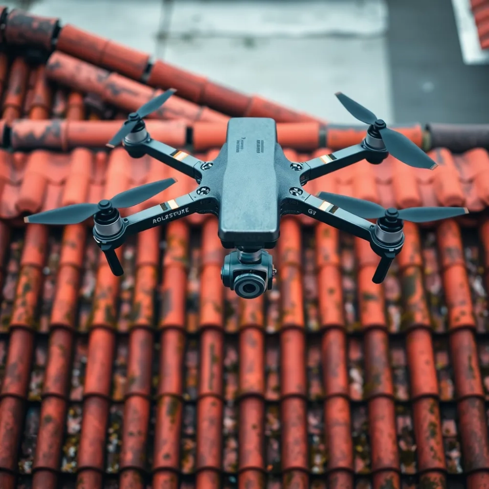 Dron do mycia dachu