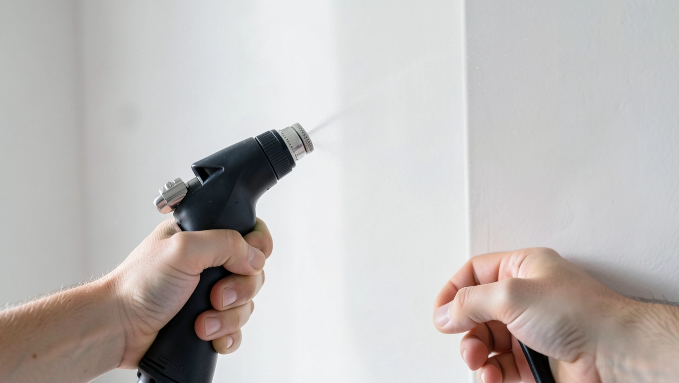 Jak malować farbą olejną pistoletem elektrycznym bez zacieków?