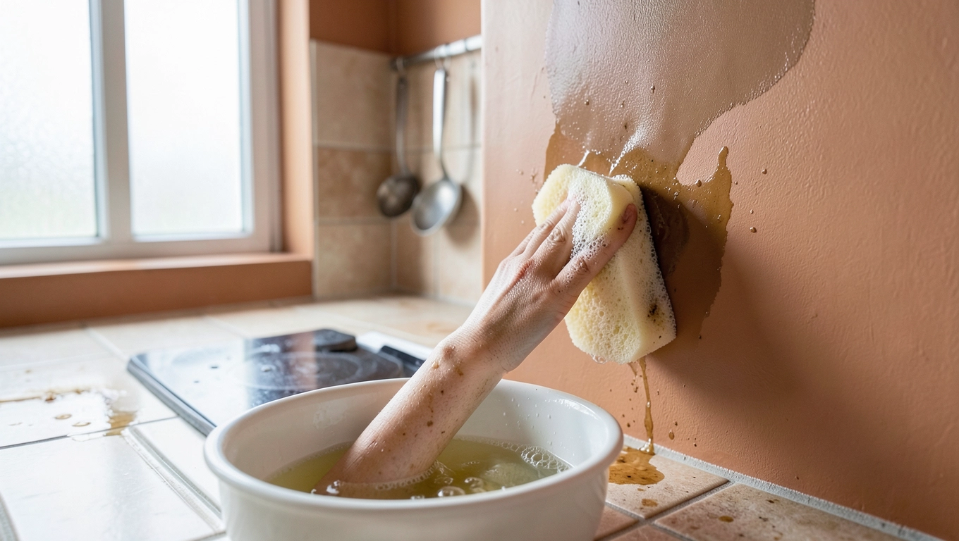 Jak malować kuchnię farbą terakotową krok po kroku