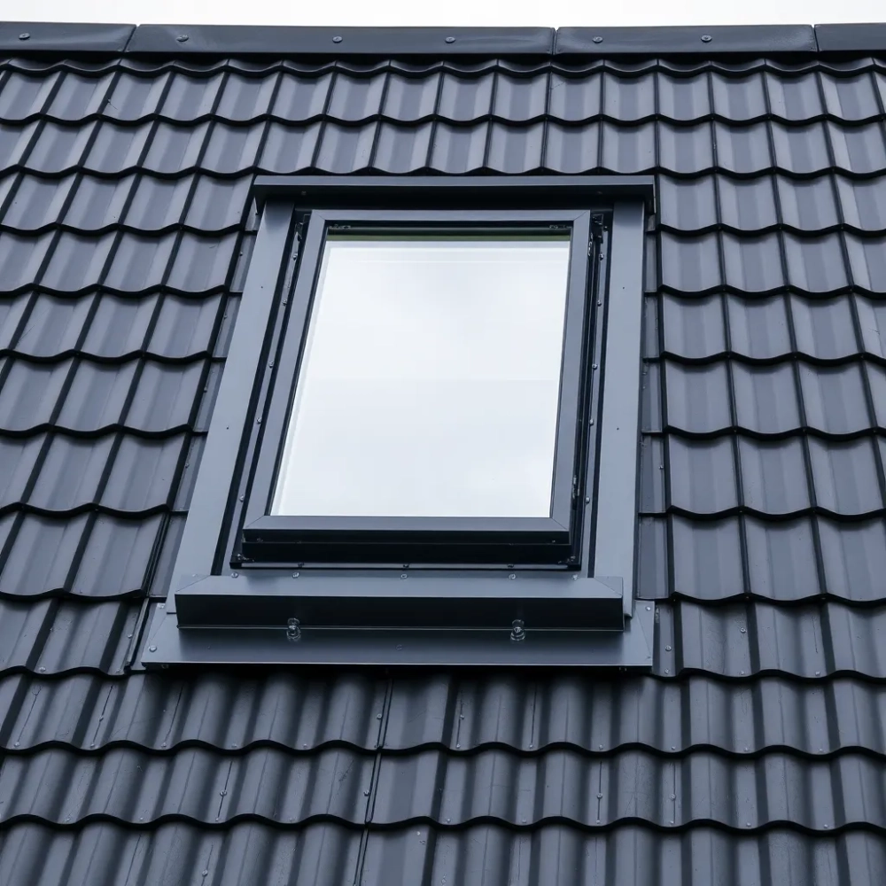 Montaż okna dachowego VELUX w blachodachówce