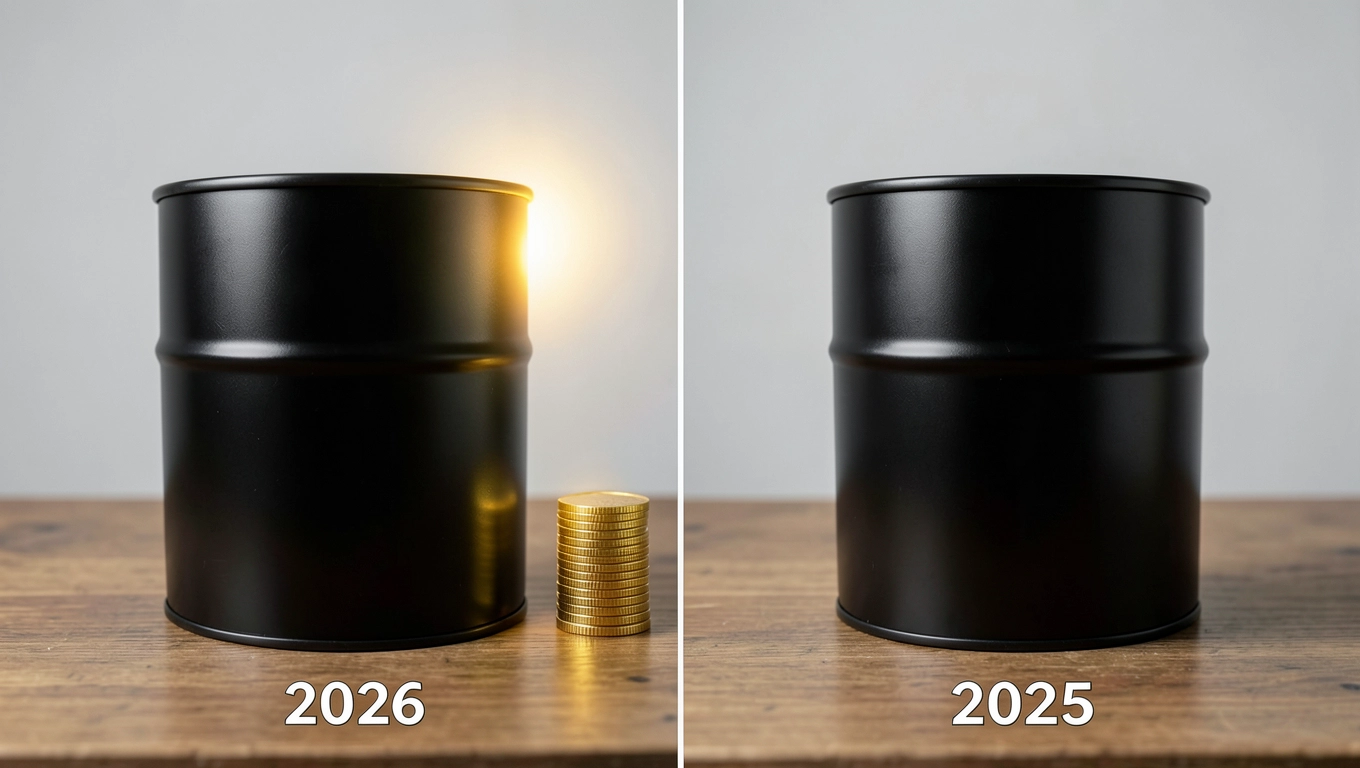 Porównanie cen oleju opałowego 2026 vs 2025