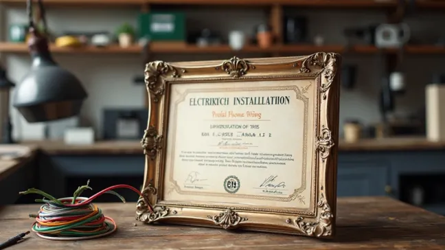 certyfikat instalacji elektrycznej