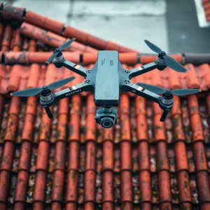 Dron do mycia dachu