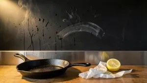 farba tablicowa w kuchni tłuszcz