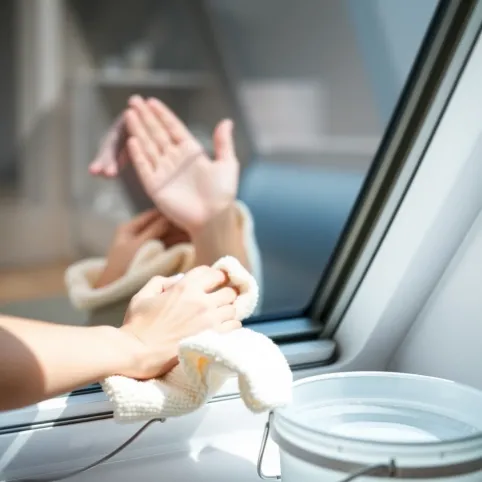 Jak umyć okno dachowe VELUX