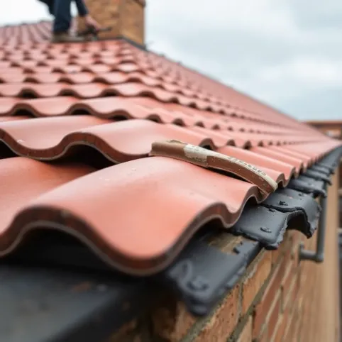 Położenie dachówki ceramicznej cena za m2