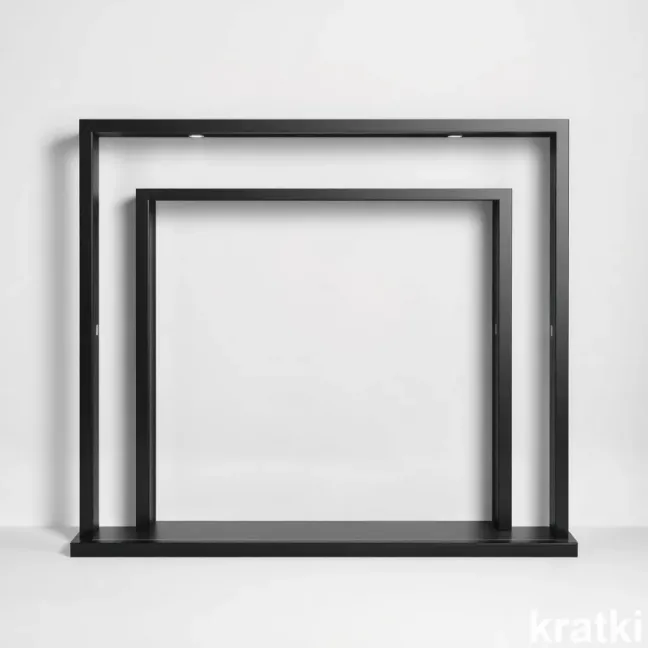 Ramka do kominka Kratki