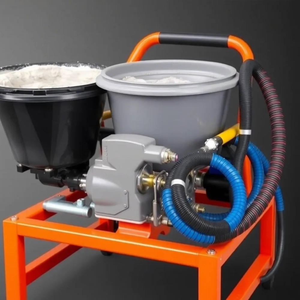 Agregat do gładzi i malowania