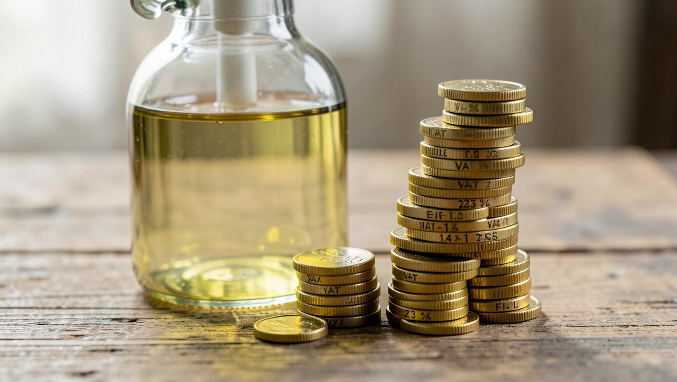 Akcyza i VAT w cenie oleju opałowego