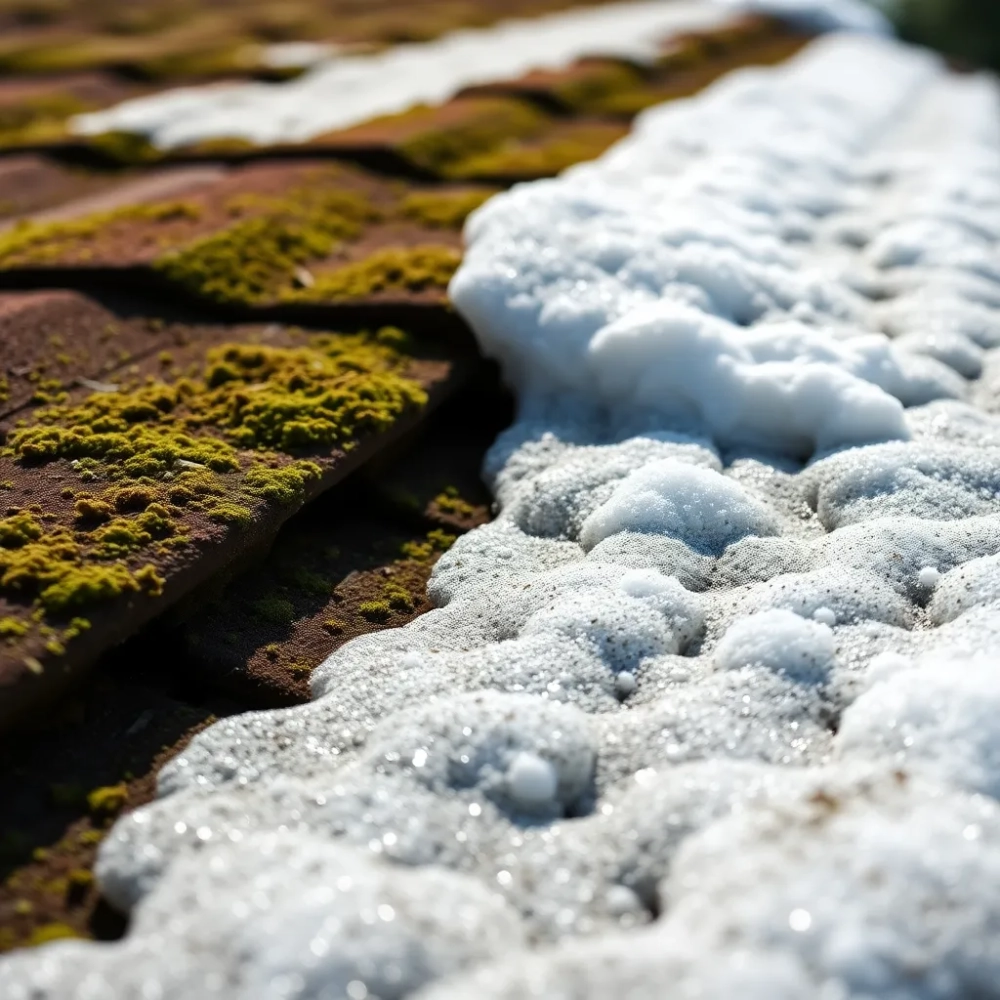 Aktywna piana do mycia dachu