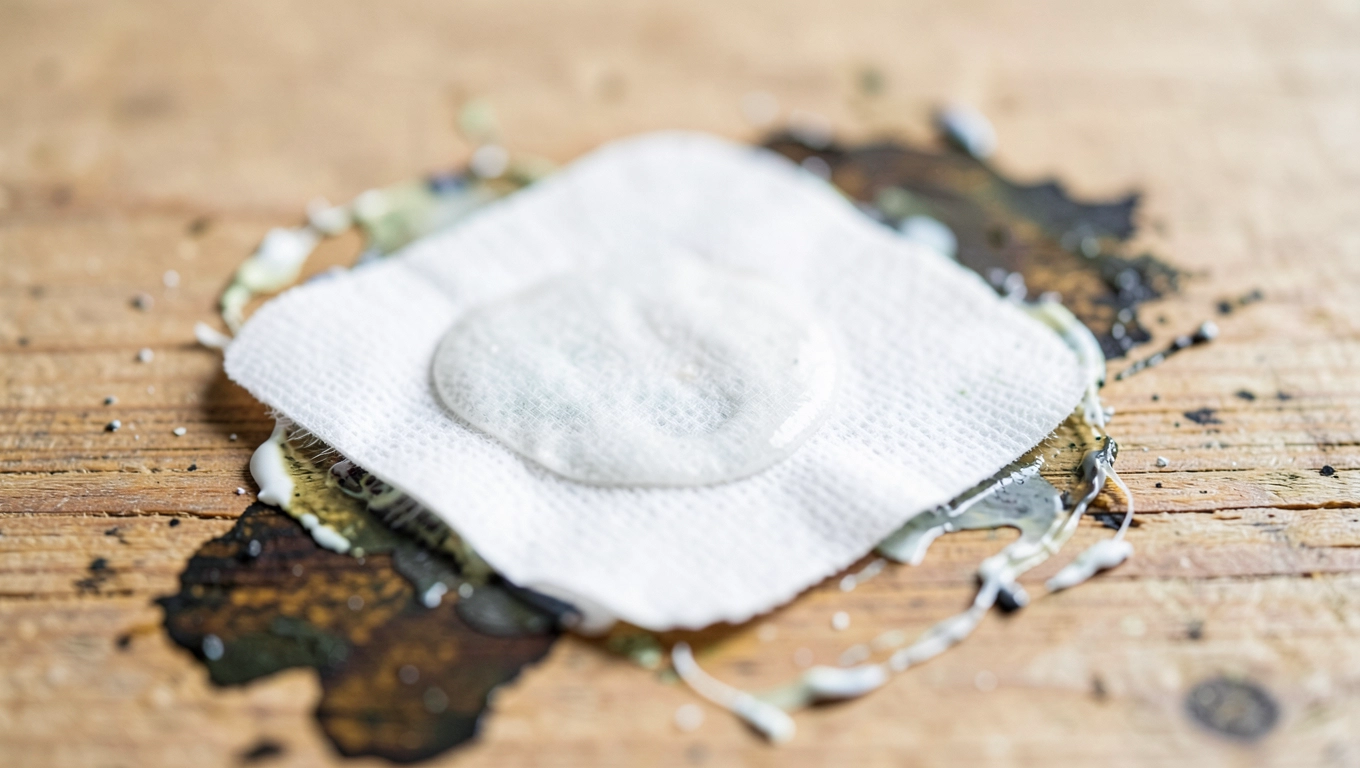 Alkohol izopropylowy na plamy olejnej farby