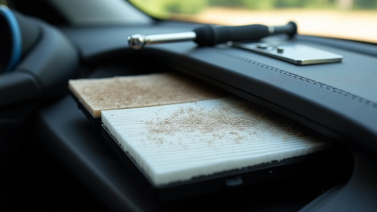 BMW i3 wymiana filtra kabinowego