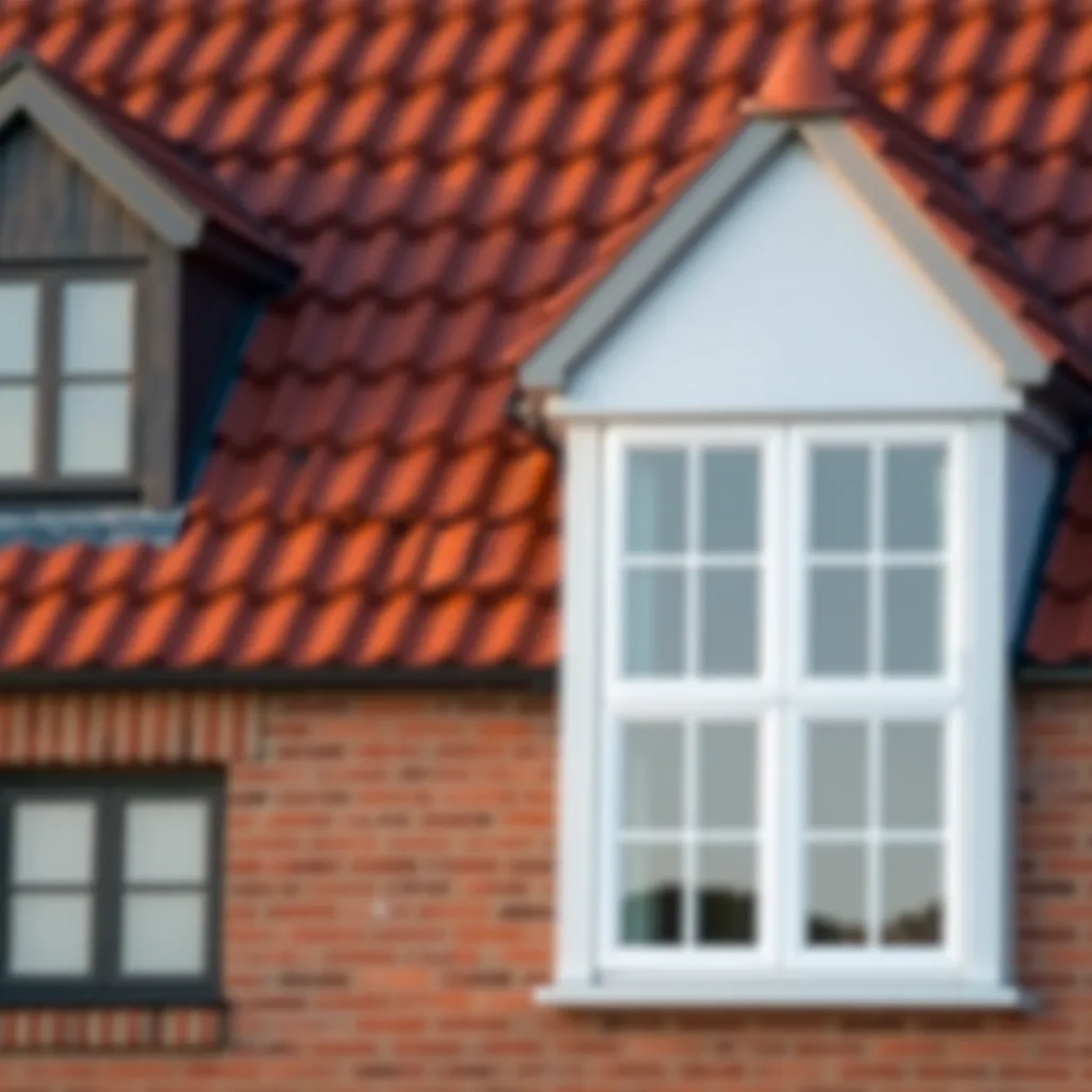 Ceglasty dach jakie okna
