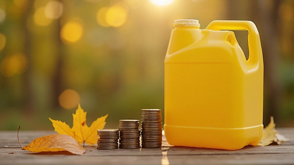 cena detaliczna oleju opałowego