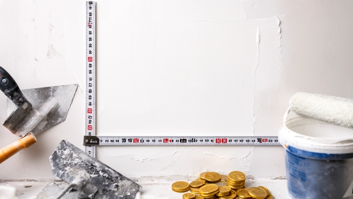 cena za metr gładzi z malowaniem