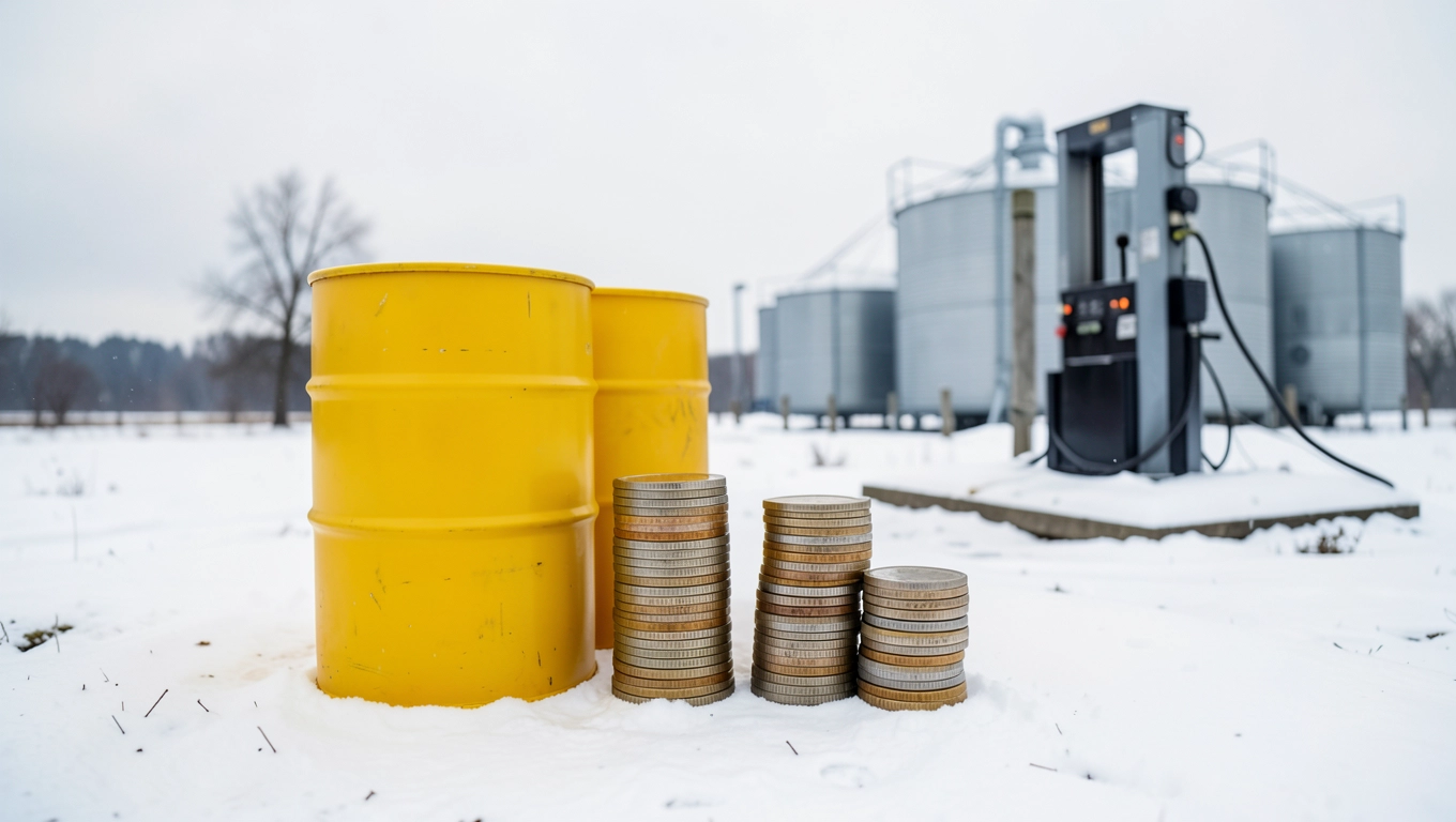 Ceny detaliczne oleju opałowego w Polsce