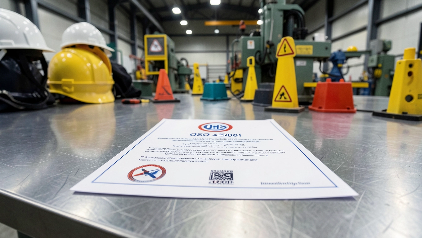 Certyfikat ISO 45001 BHP