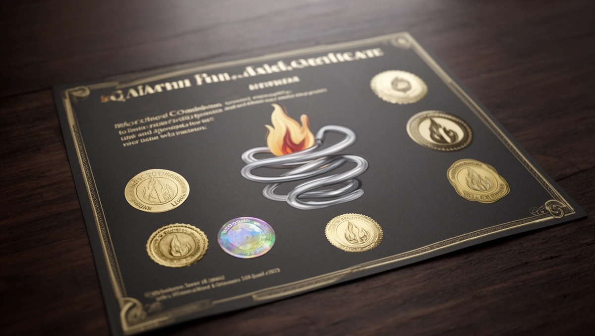 certyfikat kominka z płaszczem wodnym