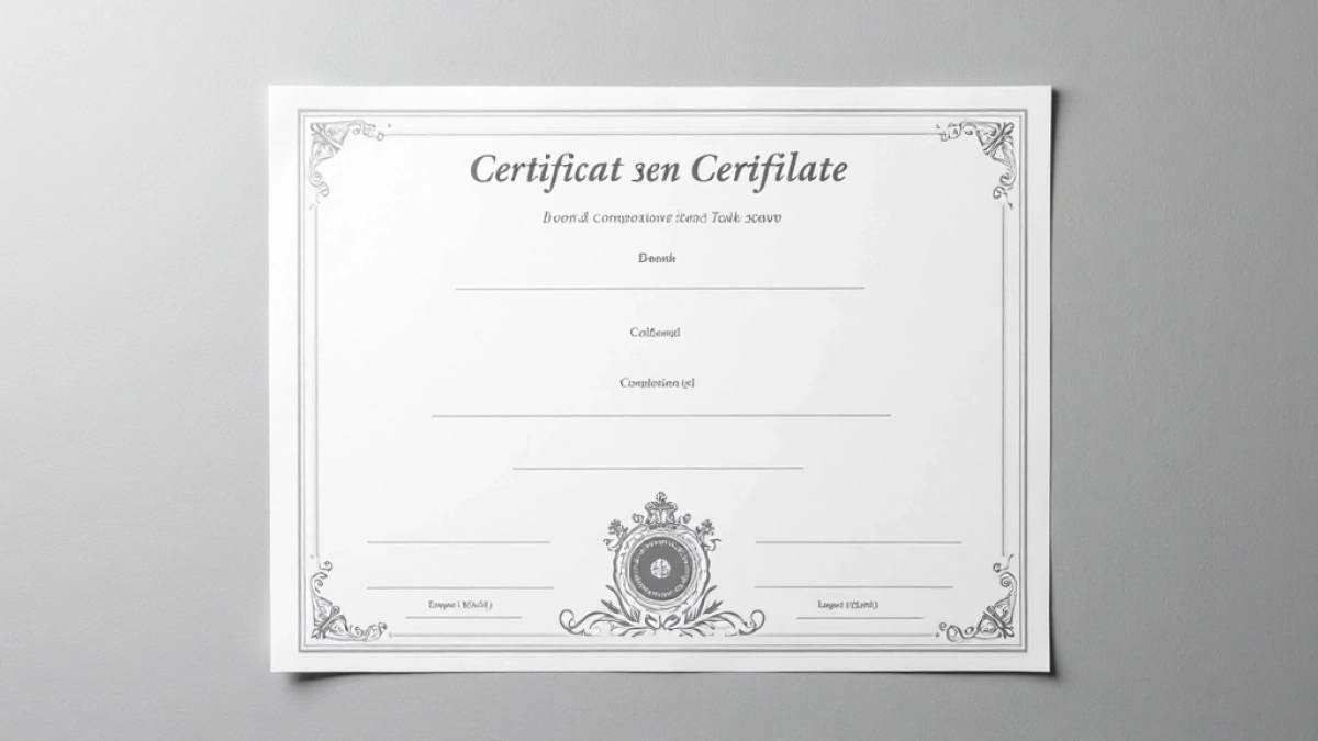 certyfikat kosmetyczny wzór