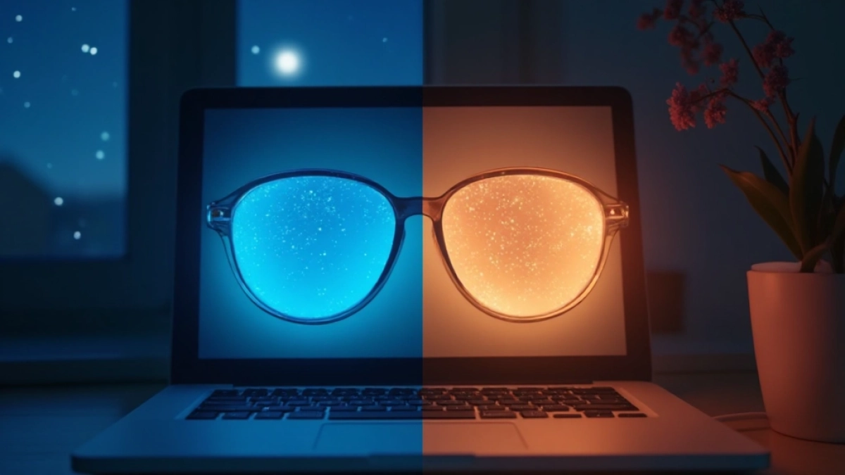 co dają okulary z filtrem światła niebieskiego