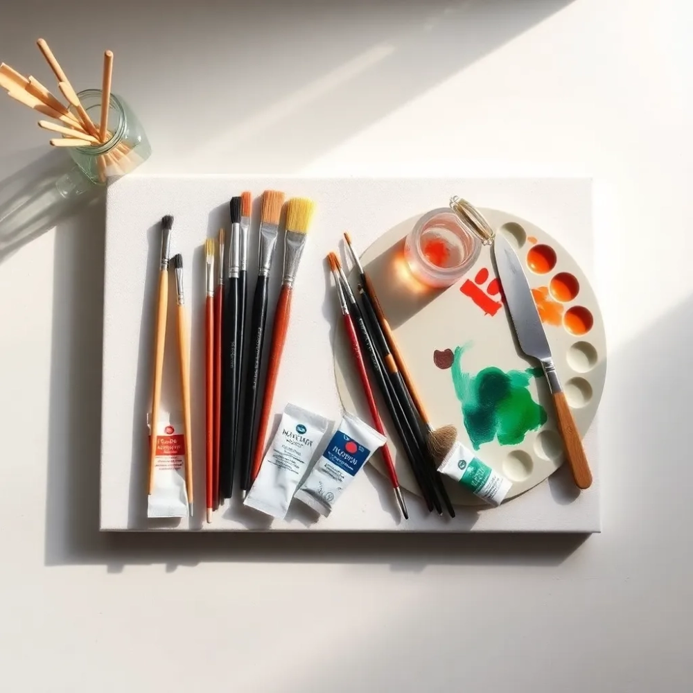 Co jest potrzebne do malowania na płótnie