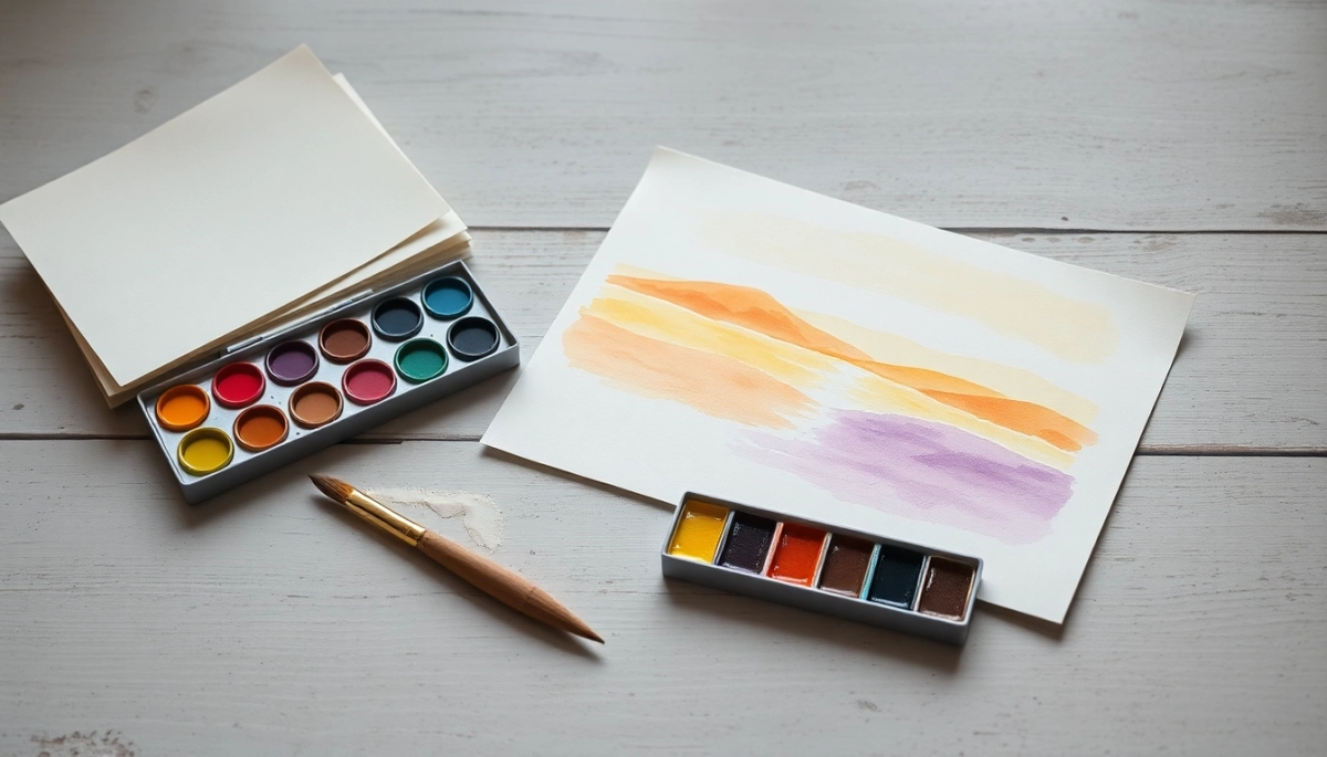 Co można namalować farbami akwarelowymi