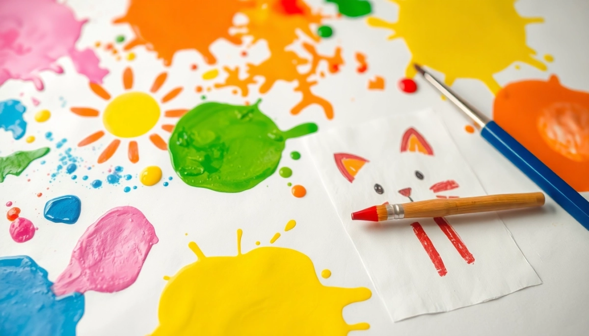 Co można namalować farbami dla dzieci