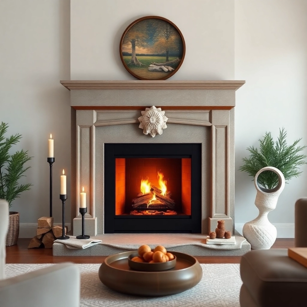 Co Na Kominek W Salonie