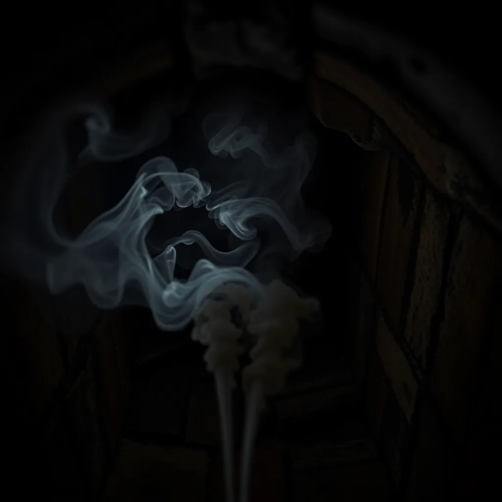 Cofka w kominie spalinowym