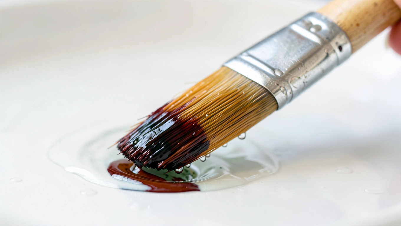 czy do farb olejnych używa się wody