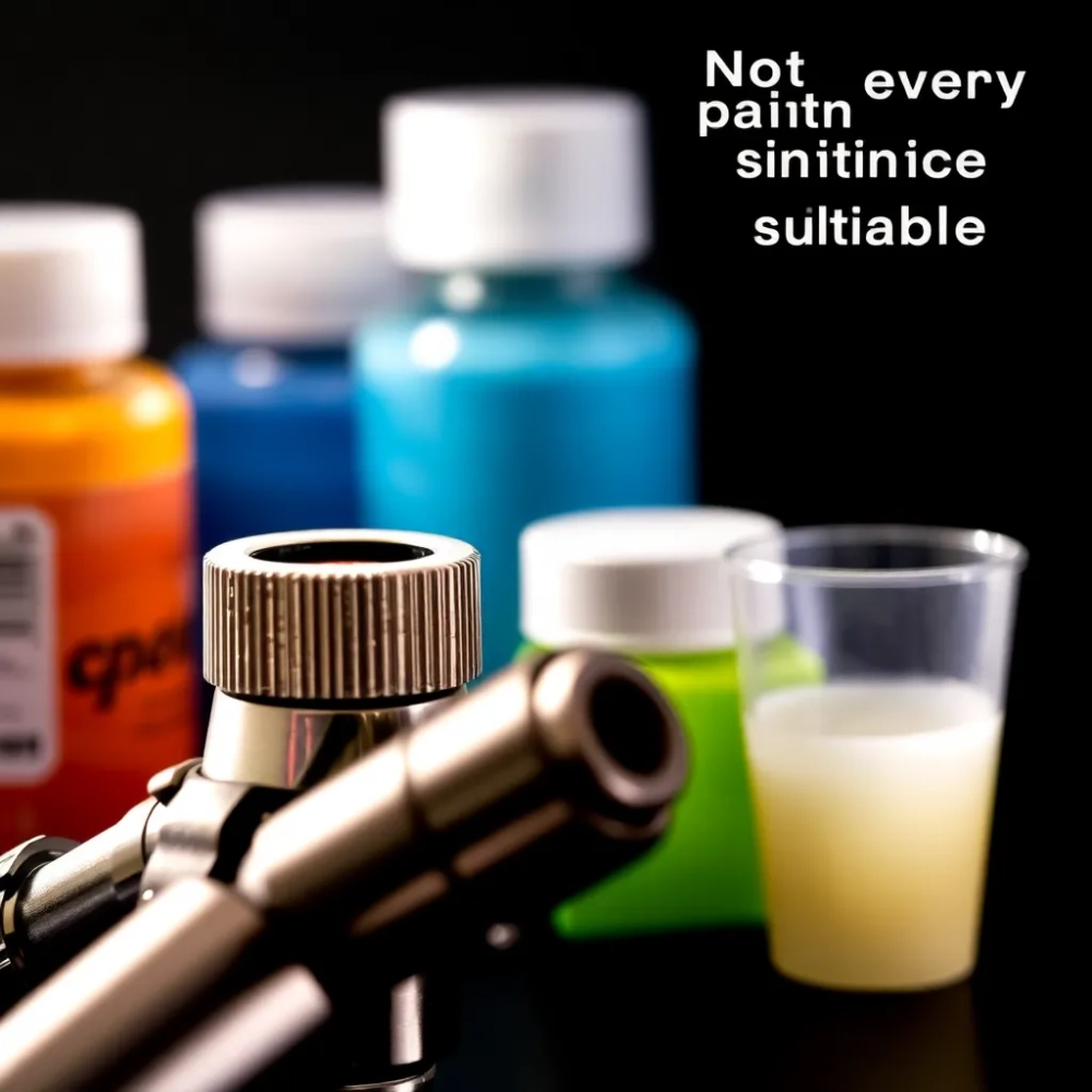 Czy każdą farbą nadaje się do malowania pistoletem