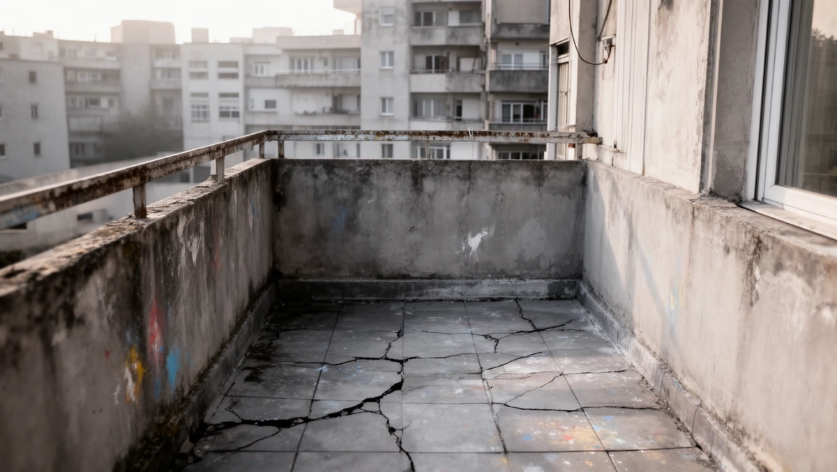 Czy można pomalować balkon w bloku