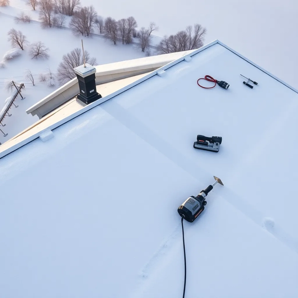 Czy można robić dach w zimie