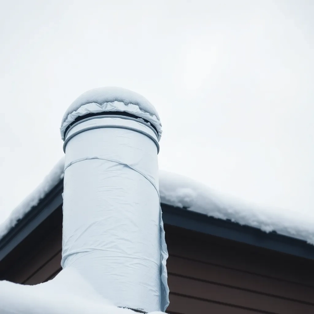 Czy ocieplać komin nad dachem