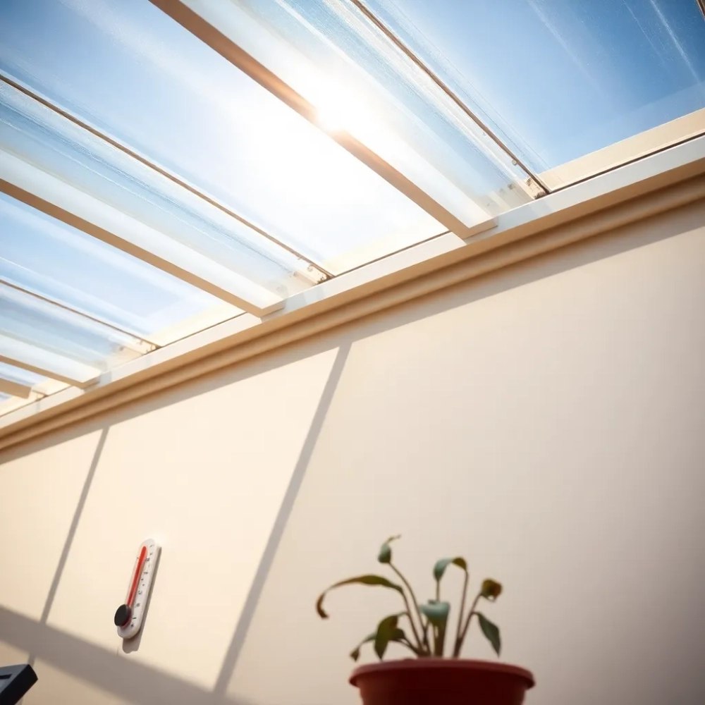 Czy pod dachem z poliwęglanu jest gorąco