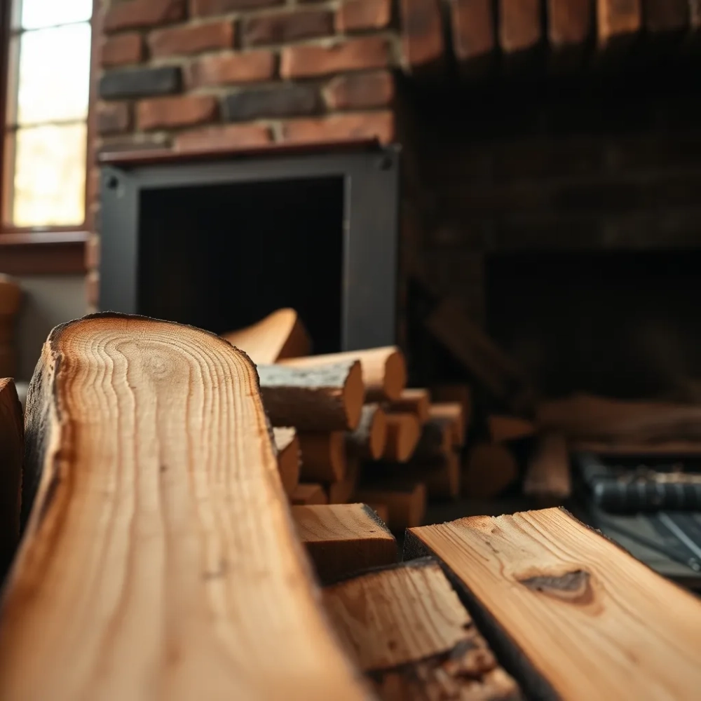 Czy topola nadaje się do kominka