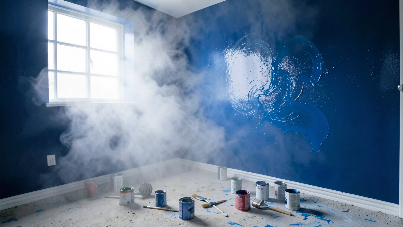 czy zapach farby olejnej jest szkodliwy