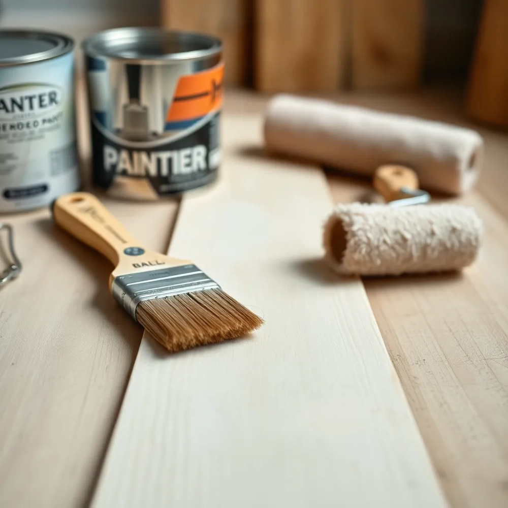 Czym malować drewno pędzlem czy wałkiem