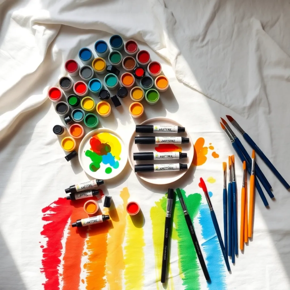 Czym malować po tkaninach