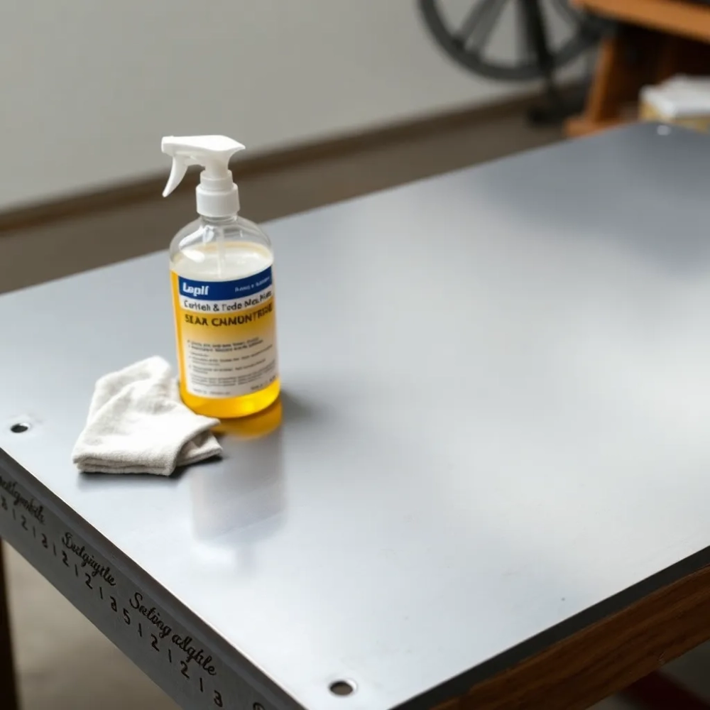 Czym odtłuścić blachę przed malowaniem