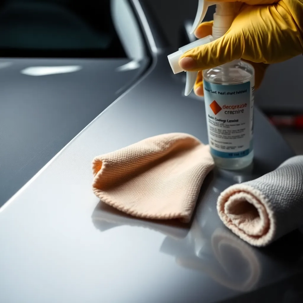 Czym odtłuścić lakier przed malowaniem