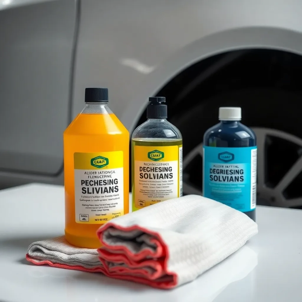 Czym odtłuścić lakier samochodowy przed malowaniem