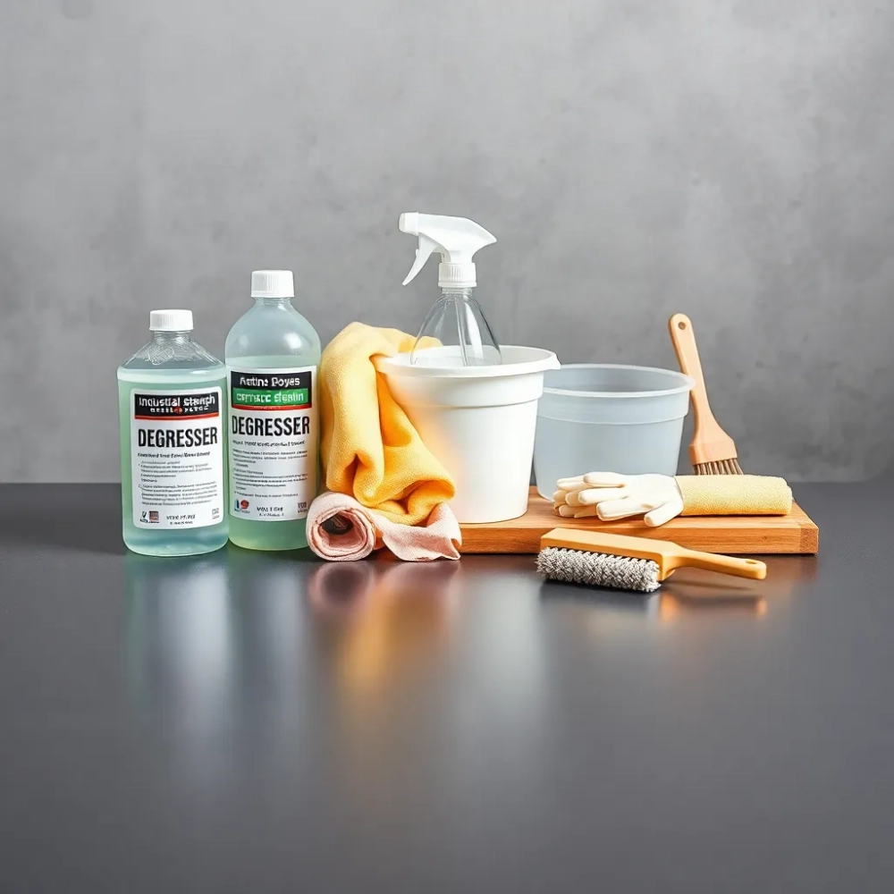 Czym odtłuścić przed malowaniem