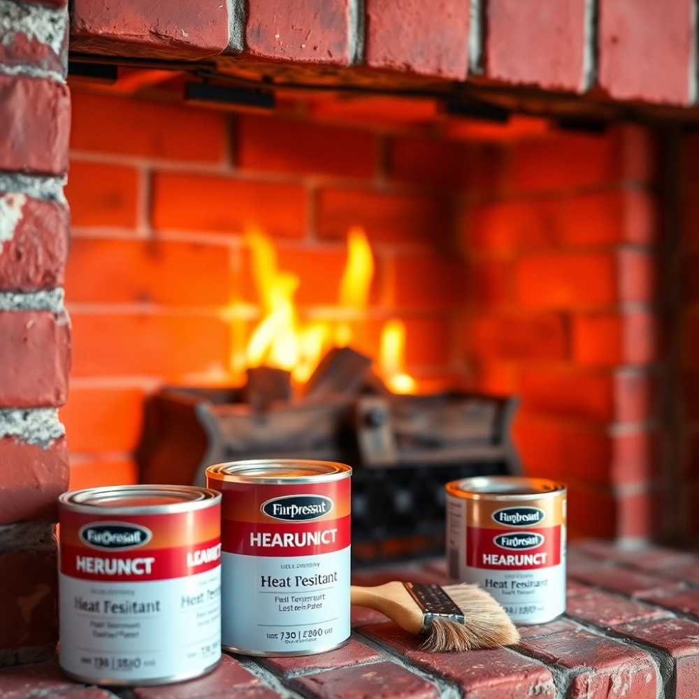 Czym Pomalować Cegły Na Kominku