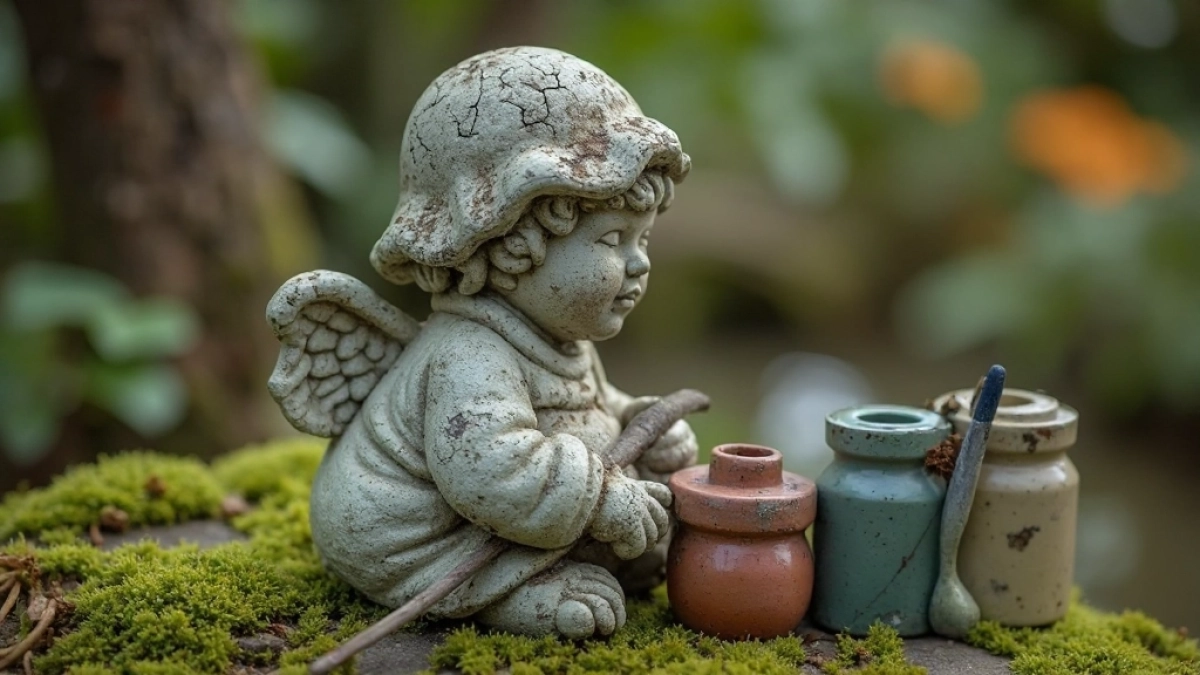 Czym pomalować figurkę gipsową na zewnątrz