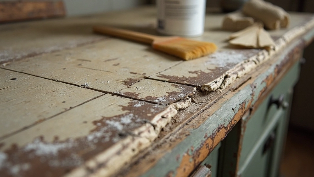 Czym pomalować fornir