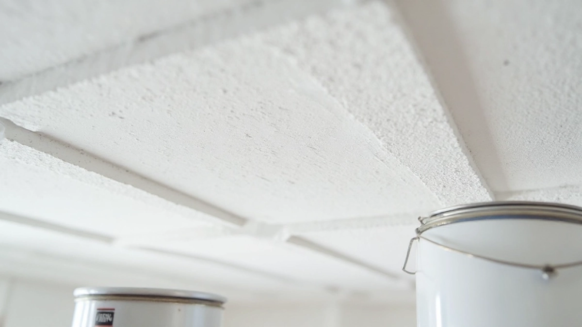 Czym pomalować kasetony styropianowe na suficie