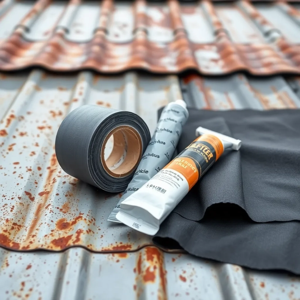 Czym uszczelnić przeciekający dach z blachy