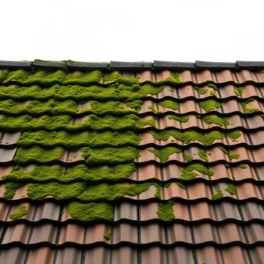 Czyszczenie dachu z mchu