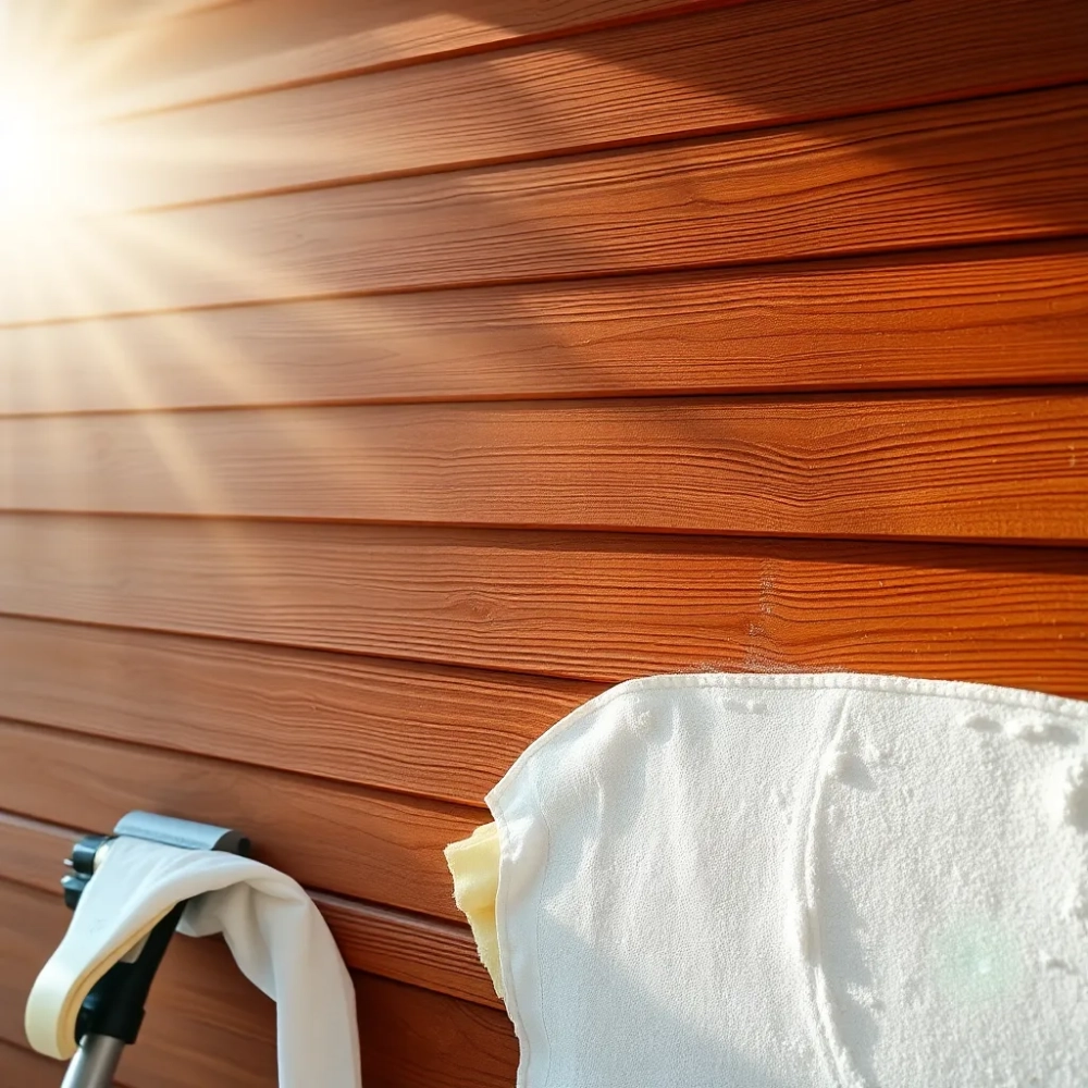 Czyszczenie i malowanie domów drewnianych